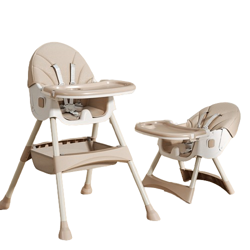 Kinder eetstoel 2-in-1 Comfort - Beige