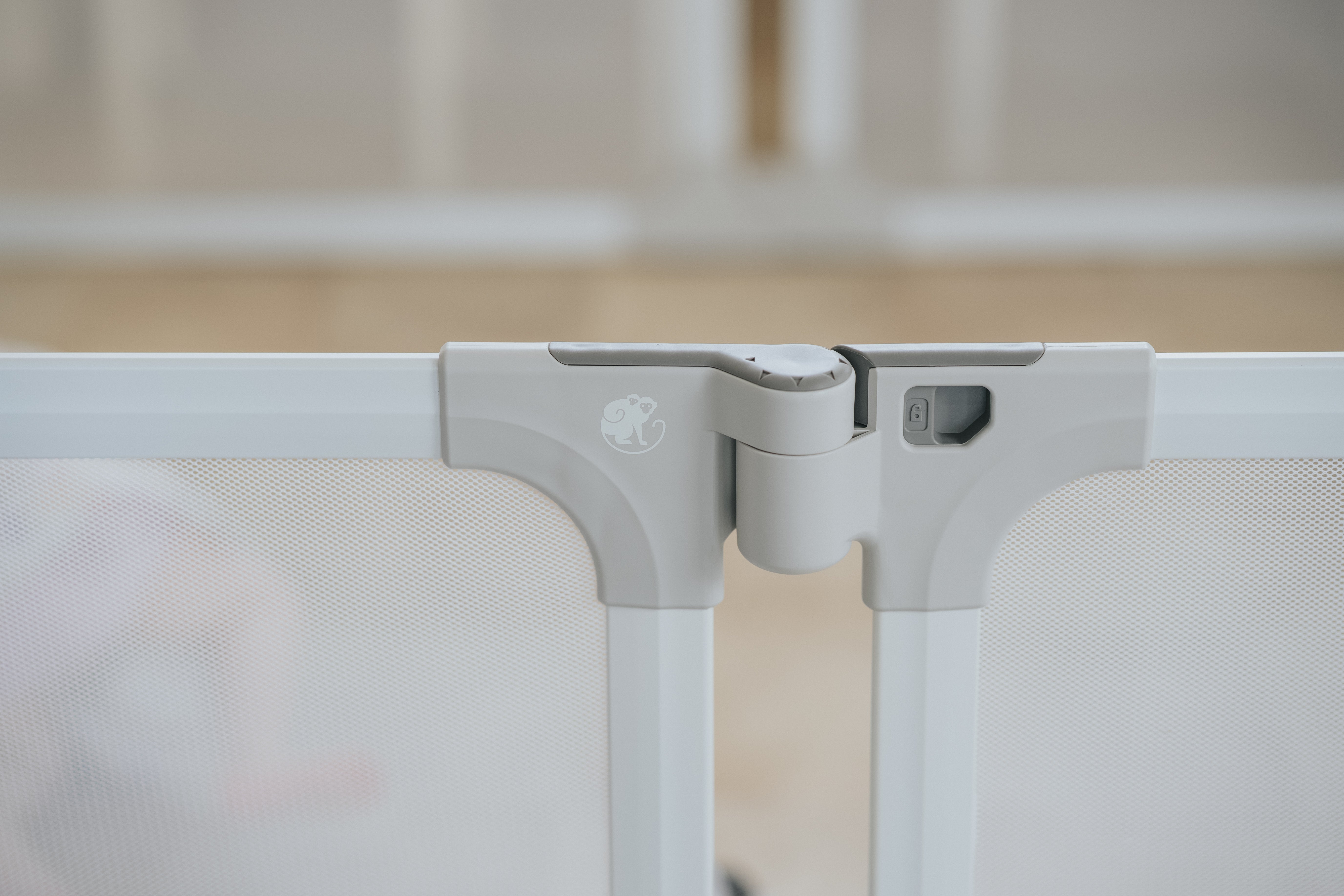 Veilige box Monkey Mum® - uitgepakt