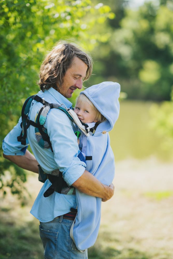 Monkey Mum® Ergonomische meegroei-draagzak Carrie - Betoverende geometrie