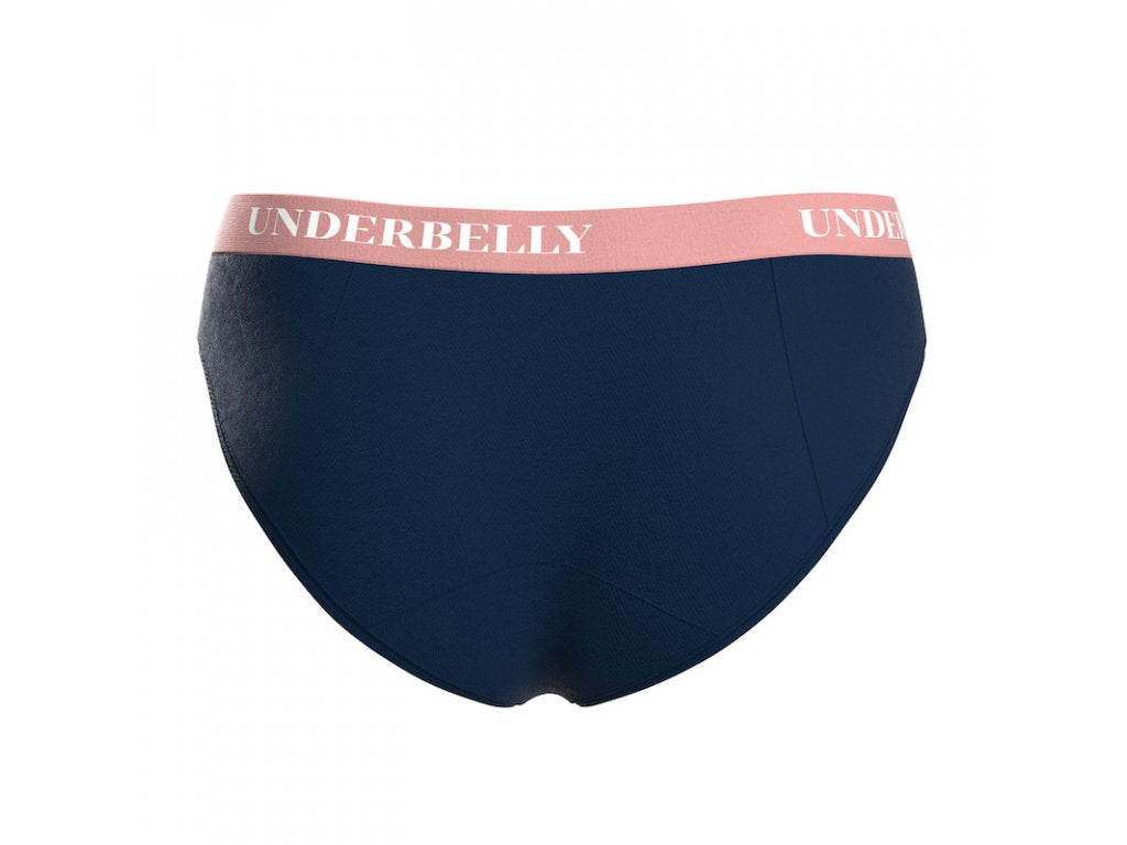 Menstruatieslipje Onderbuikuniversum, Sterkere menstruatie - blauw