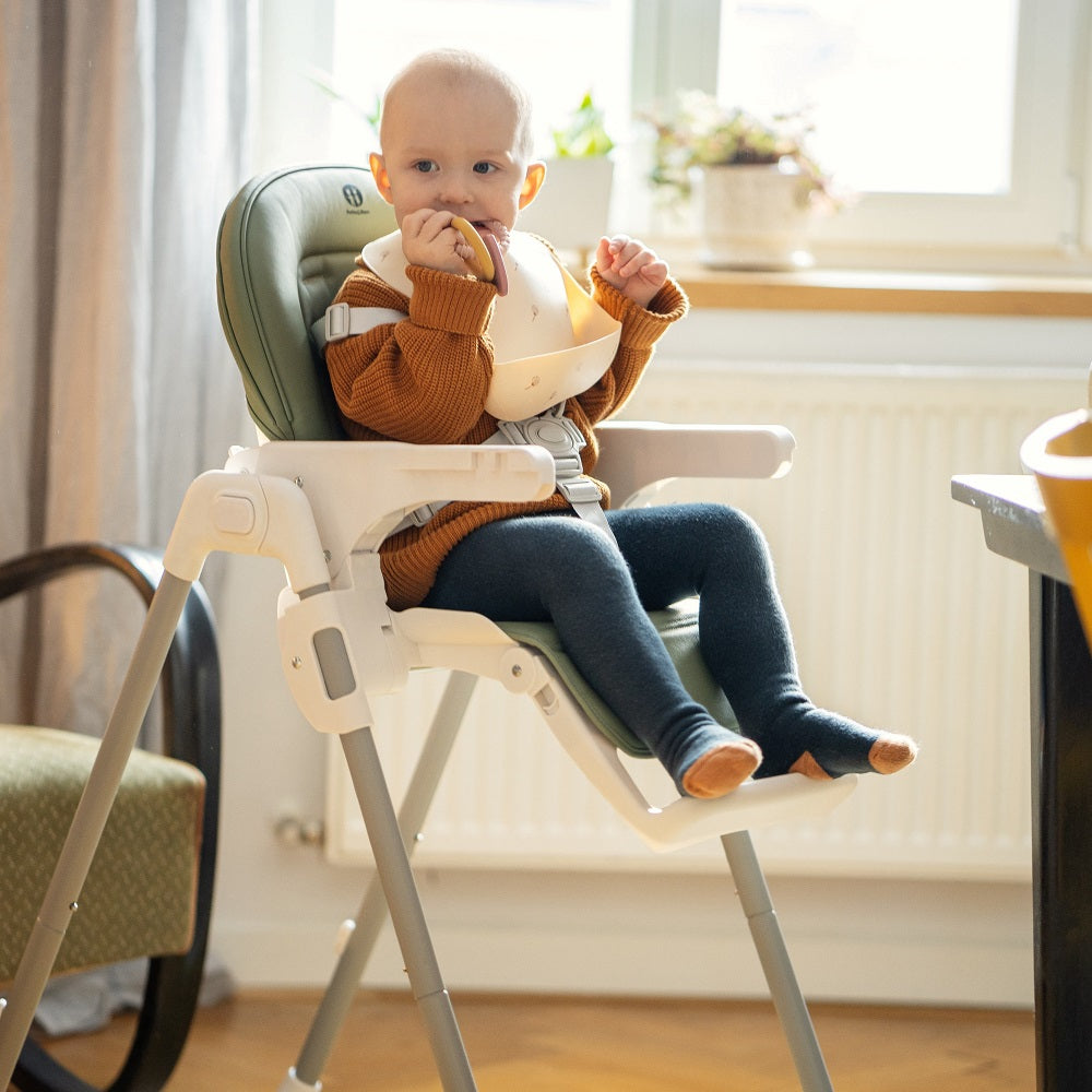 PETITE&MARS Zitkussen en blad voor Gusto Mature Olive kinderstoel