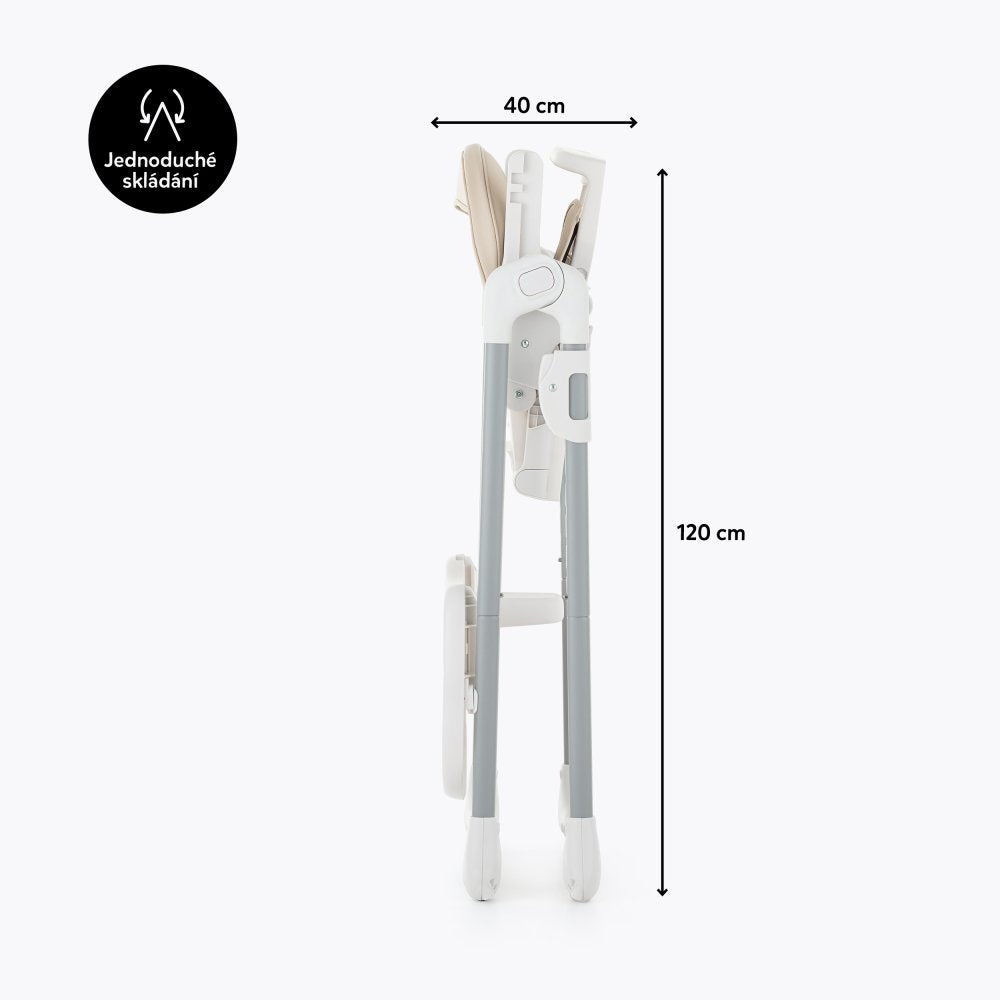 PETITE&MARS Zitkussen en blad voor Gusto Mature Olive kinderstoel