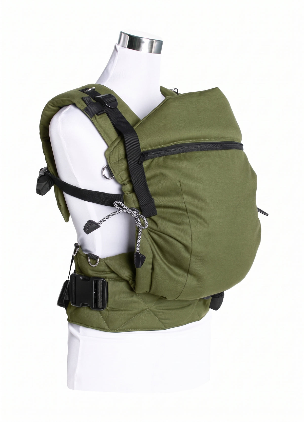 Verstelbare ergonomische draagzak Monkey Mum® Carrie - Boskleuren