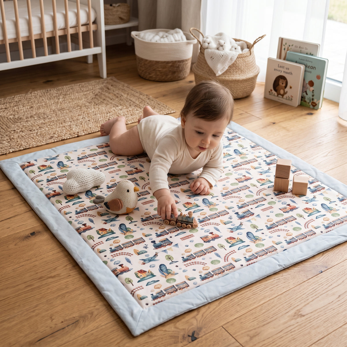 Speelkleed Monkey Mum® - Treintje