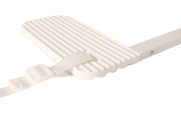 Plastic eindstukken voor L-verbindingen voor bedhekken Monkey Mum®