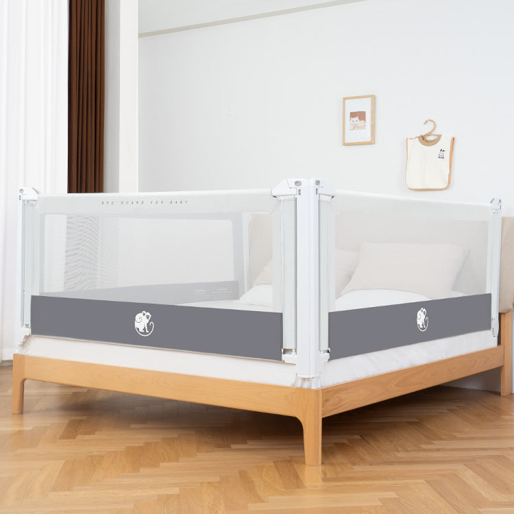 Bedhekje Monkey Mum® Popular - lichtgrijs - uitgepakt