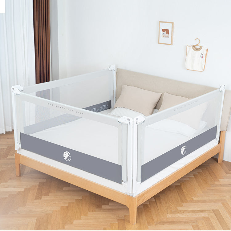 Bedhekje Monkey Mum® Popular - lichtgrijs - uitgepakt
