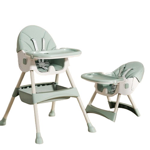 Kinder eetstoel 2-in-1 Comfort - Groen