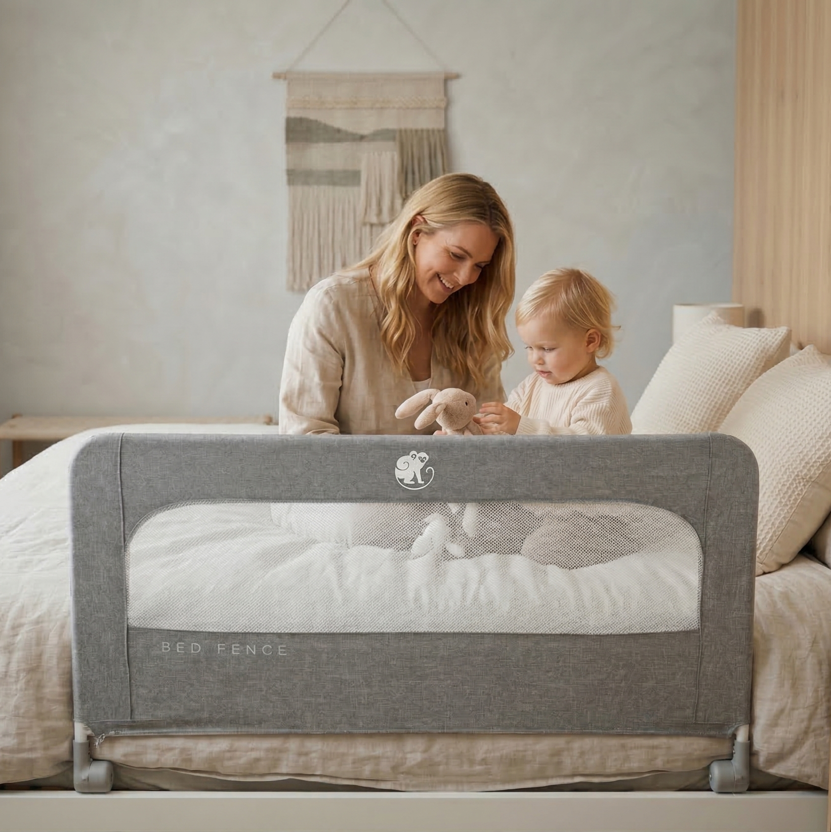 Bedhekje Monkey Mum® Short- uitgepakt