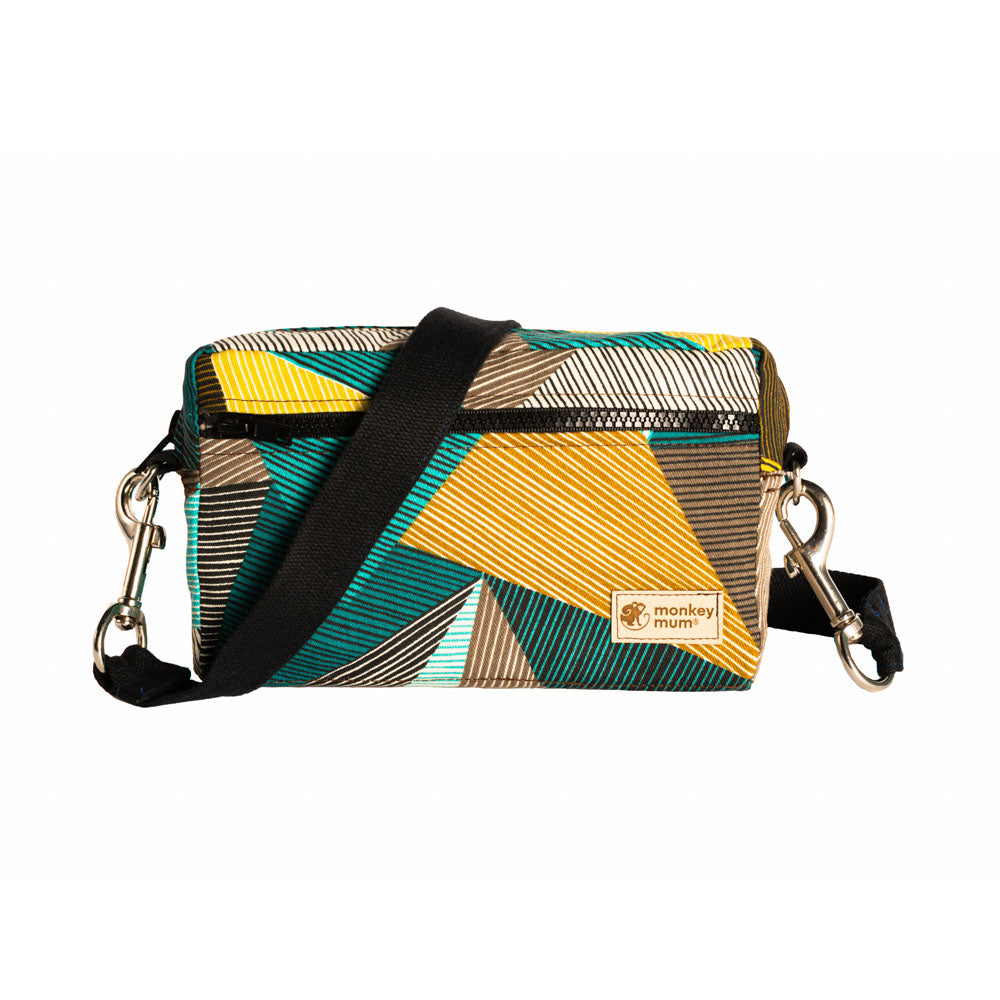 Monkey Mum® Multifunctionele heuptas voor draagzak Carrie - Betoverende geometrie