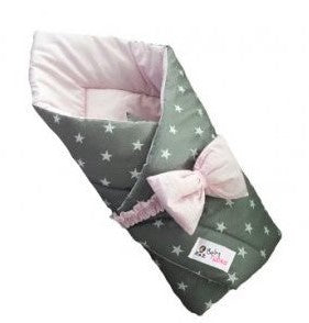 Wikkeldoek - Star Pink