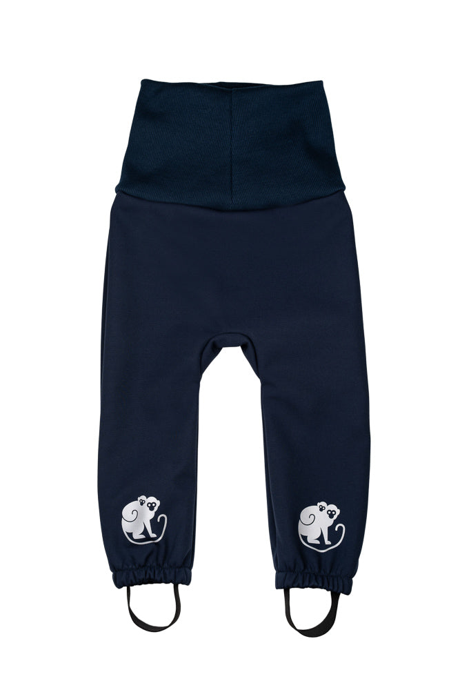 Meegroeiende softshellbroek voor kinderen met membraan Monkey Mum® - Nachtelijke hemel