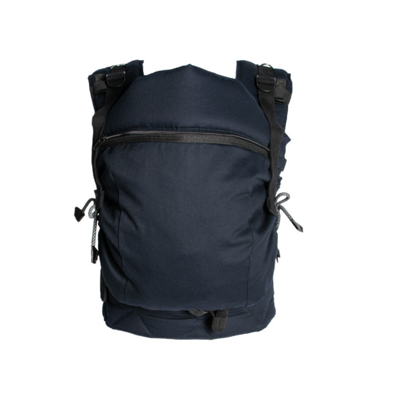 Monkey Mum® Ergonomische meegroei-draagzak Carrie - Zilverdonker