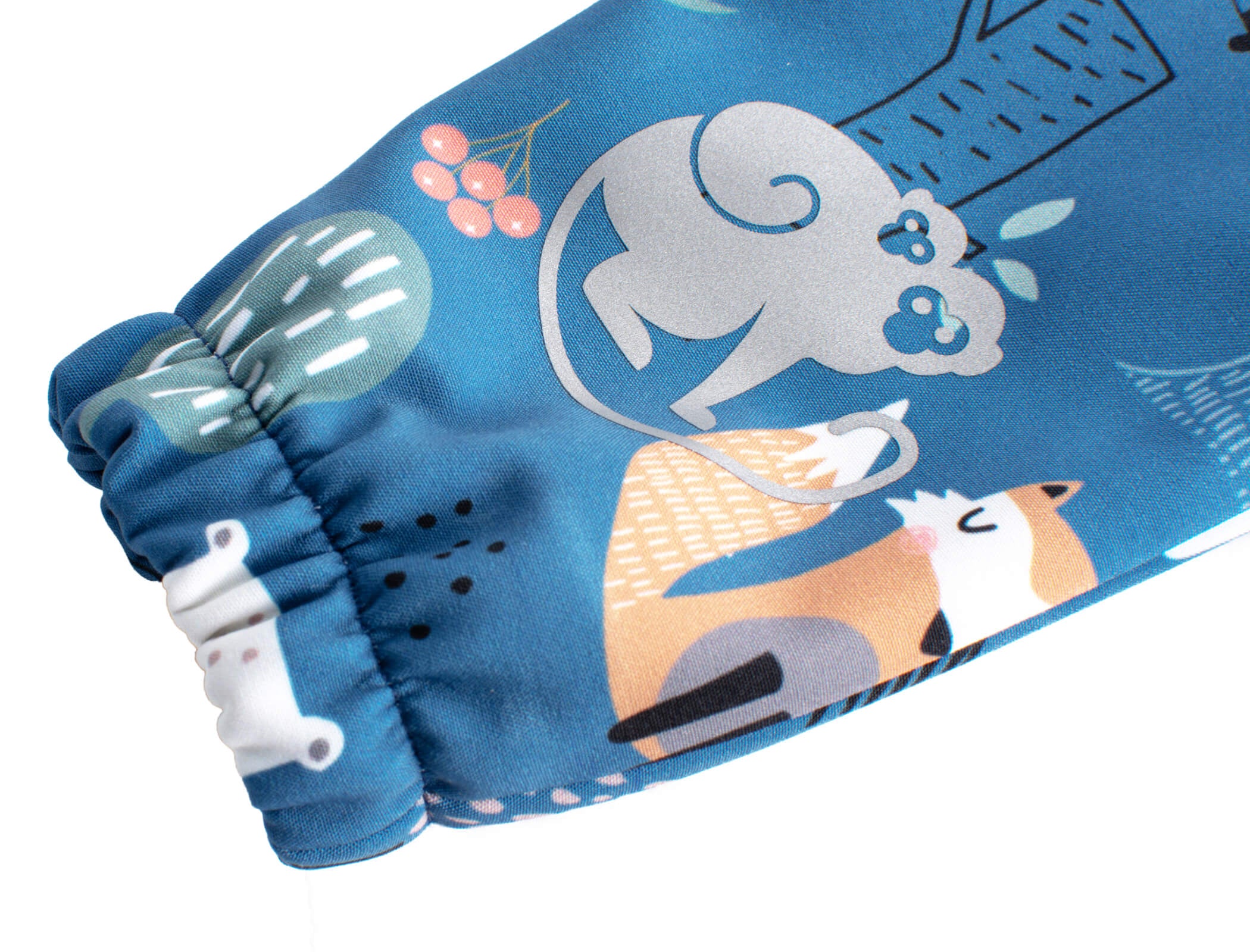 Kinder-softshellbroek met membraan Monkey Mum® - Nachtelijke diertjes