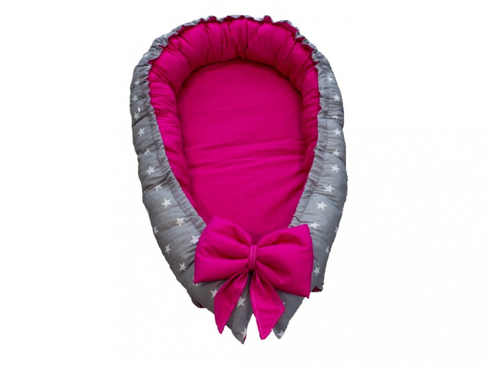 Babynestje - Stars Fuchsia