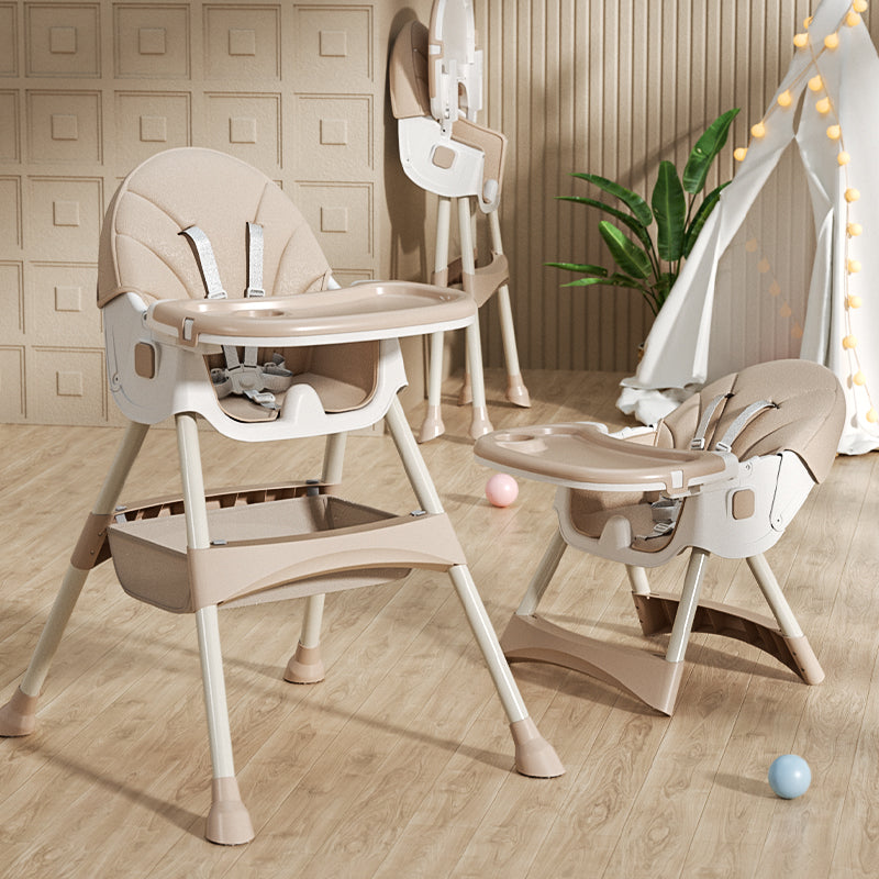 Kinder eetstoel 2-in-1 Comfort - Beige - uitgepakt