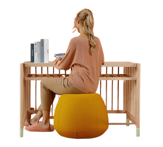Kinderbedje 3v1 - Massief - 120x60 cm