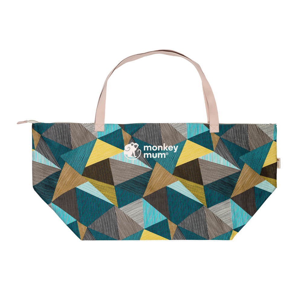 Monkey Mum® Reisstofzak voor accessoires Carrie - Betoverende geometrie