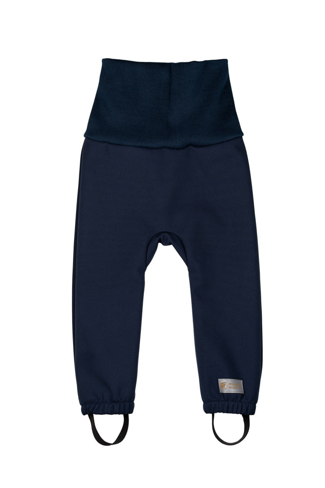 Meegroeiende softshellbroek voor kinderen met membraan Monkey Mum® - Nachtelijke hemel