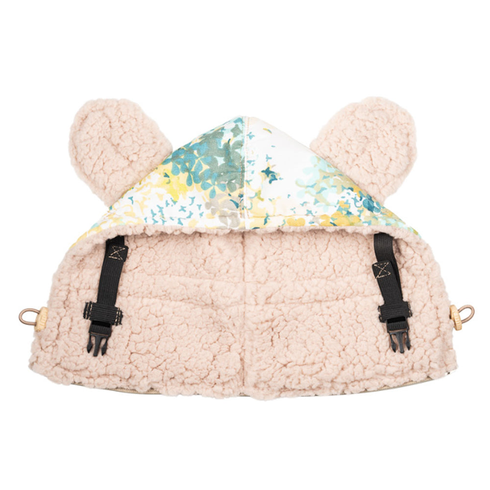 Monkey Mum® Geïsoleerde kap voor de draagzak Carrie - Bloeiende weide