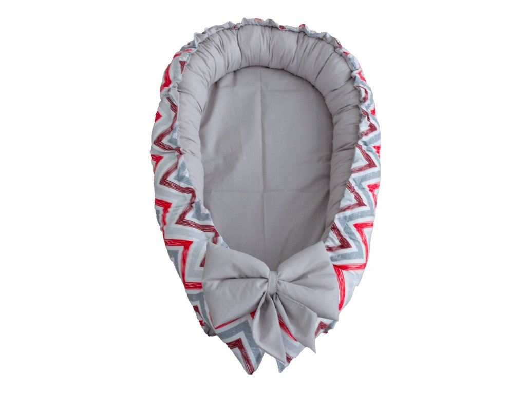 Babynestje - Kronkelend Red Grey