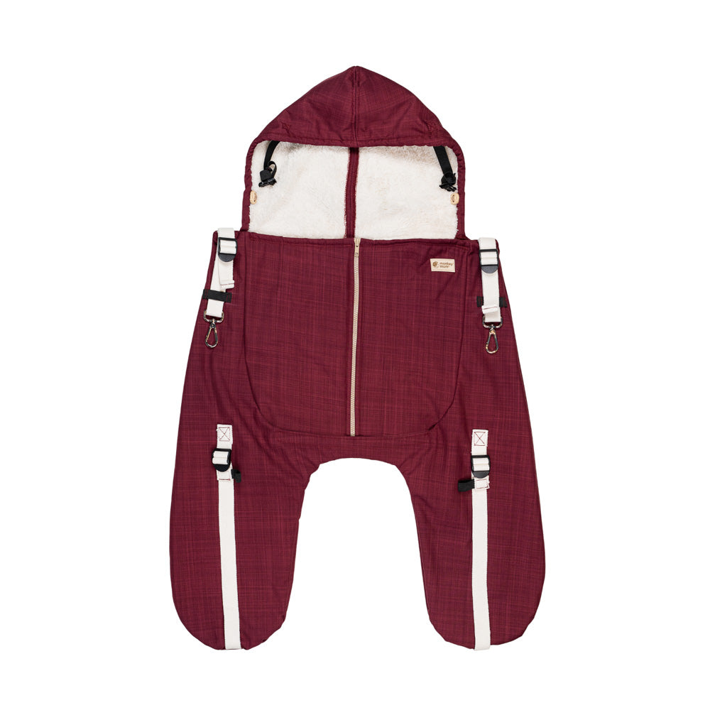 Monkey Mum® Verwarmende softshellhoes met teddyfleece voor draagzak of kinderwagen Carrie - Katje