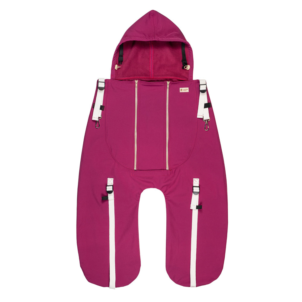 Monkey Mum® Geïsoleerde softshellzak voor de draagzak of kinderwagen Carrie - Lieveheersbeestje