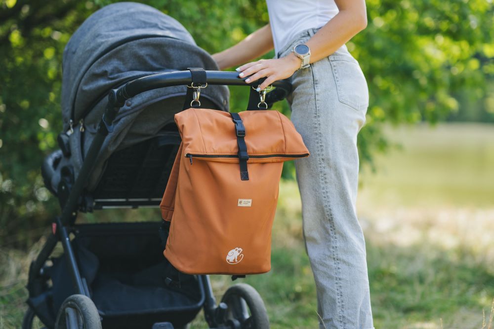 Monkey Mum® Geïntegreerde softshell-rugzak voor draagzak Carrie - Nachtelijke hemel