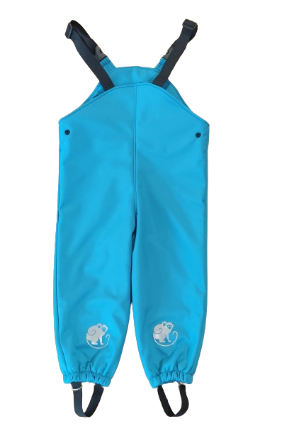 Monkey Mum® Softshelltuinbroek met membraan - Vrolijke hagedis