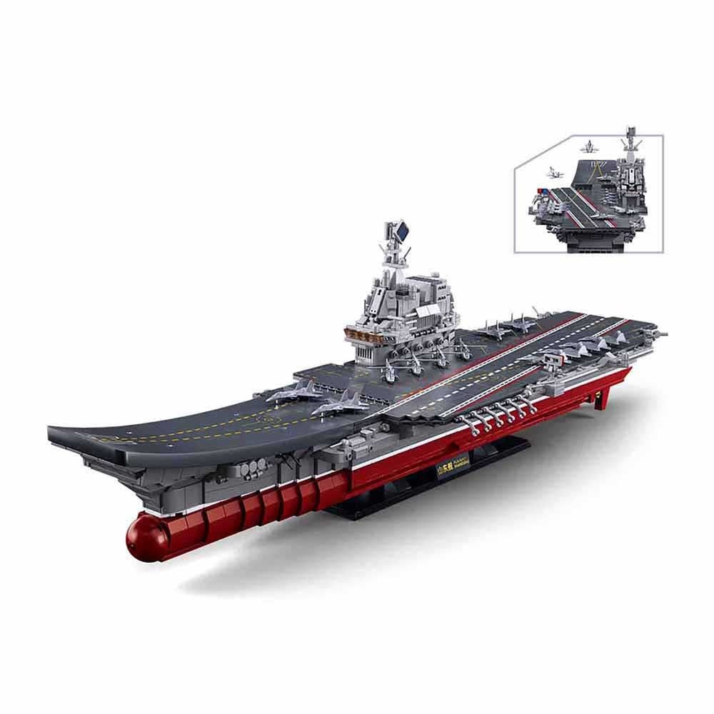 Sluban Model Bricks M38-B1189 Vliegdekschip Shandong