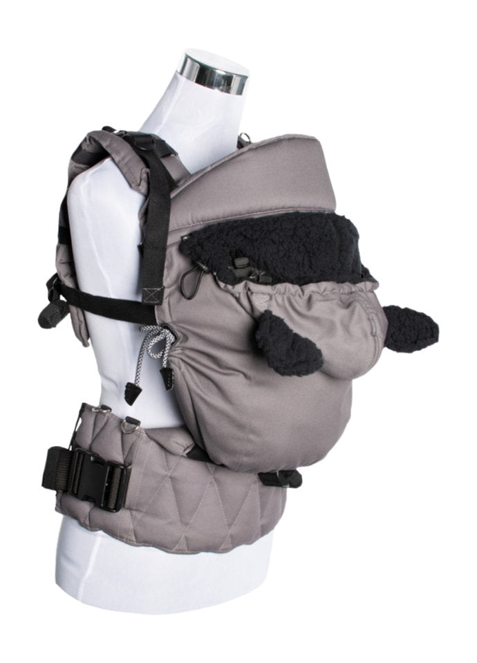 Monkey Mum® Gevoerde capuchon voor de Carrie-draagzak - Frisse bries