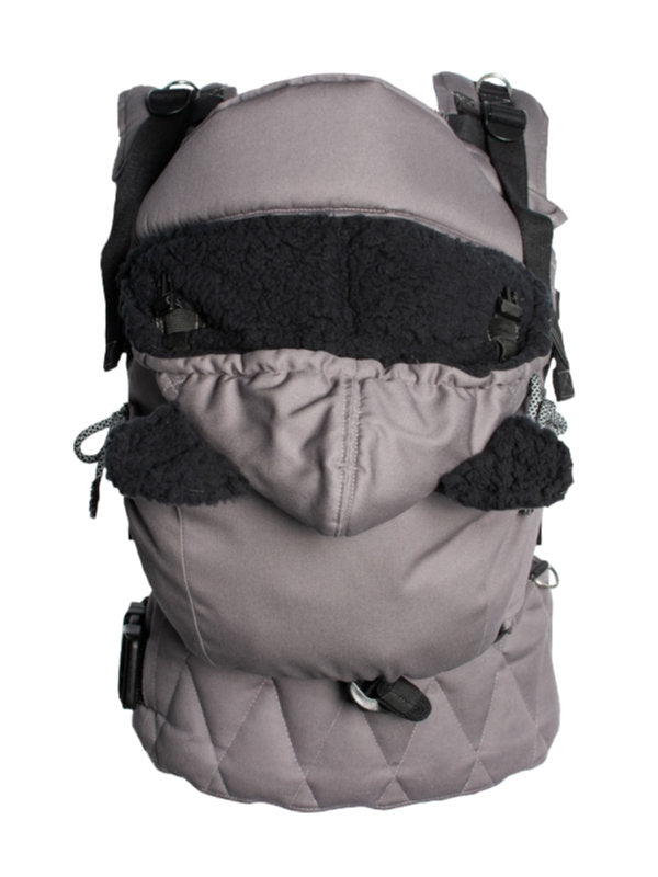 Monkey Mum® Gevoerde capuchon voor de Carrie-draagzak - Frisse bries