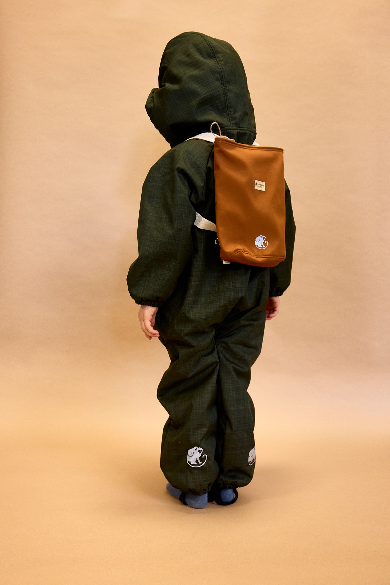 Kinder-softshellrugzak Monkey Mum® - Dinosaurusverhaal