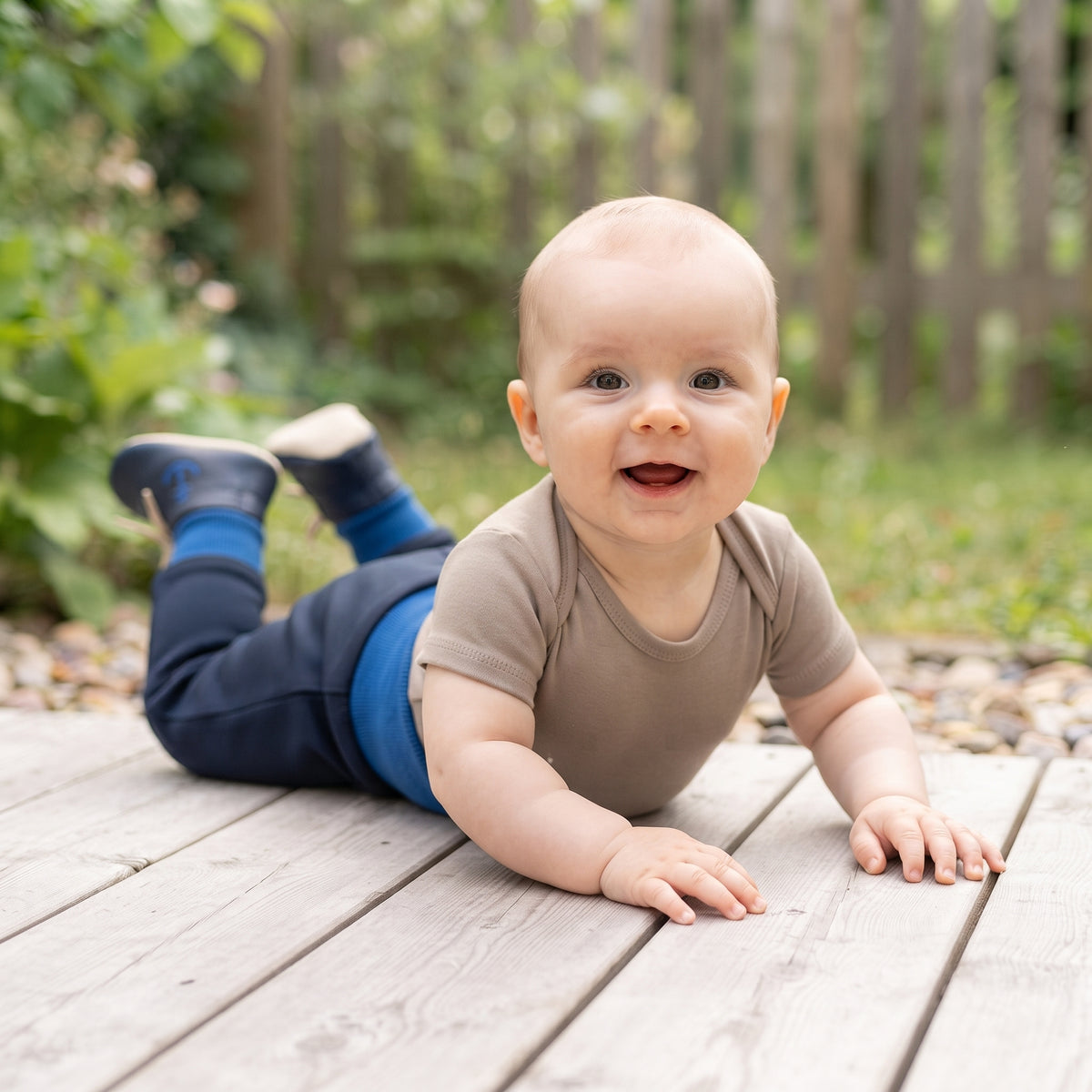 Kinder-softshellbroek met membraan Monkey Mum® - Nachthemel