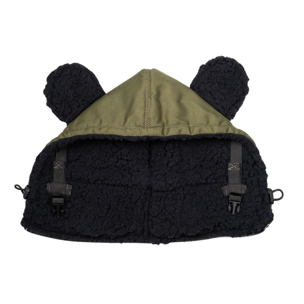 Monkey Mum® Gevoerde kap voor draagzak Carrie - Bossenkleuren
