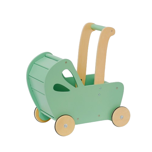 Moover Minikinderwagen voor poppen - Bruin