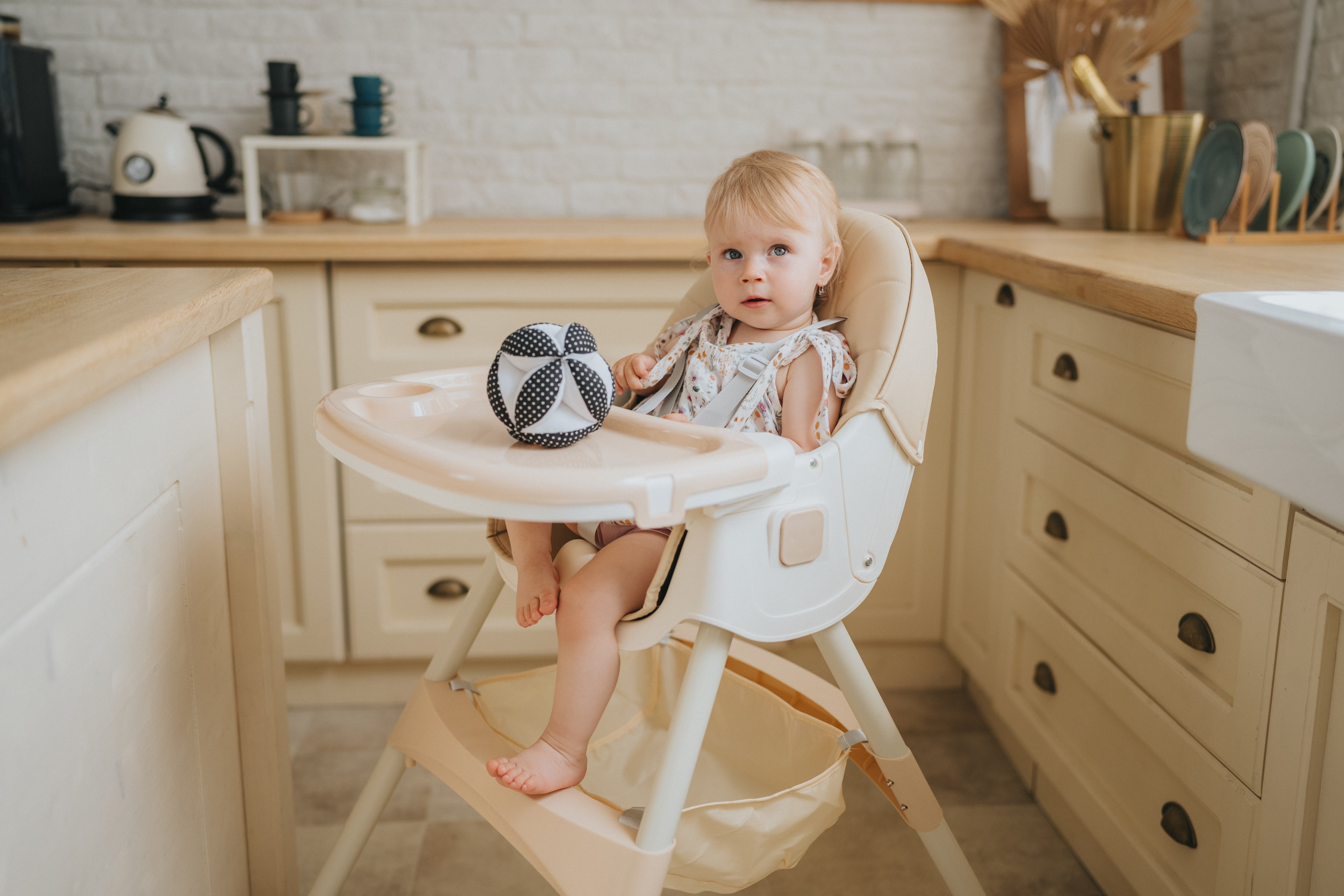 Kinder eetstoel 2-in-1 Comfort - Roze