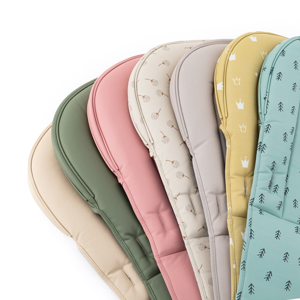 PETITE&MARS Zitkussen en blad voor Gusto Mature Olive kinderstoel