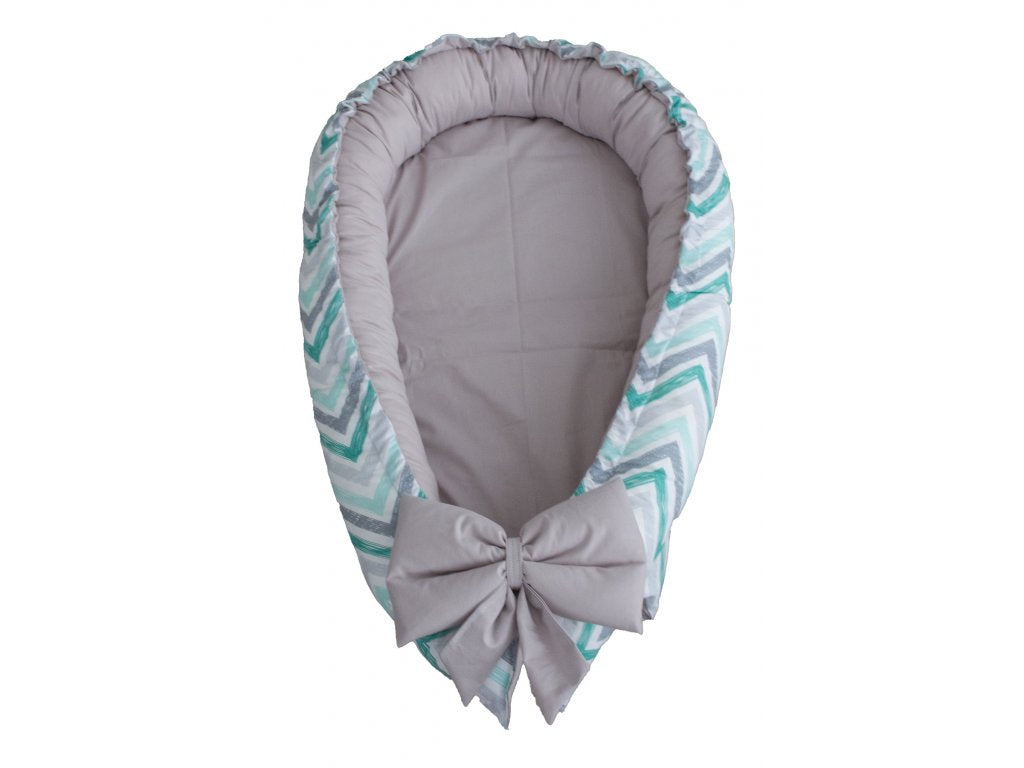 Babynestje - Kronkelend Mint Grey