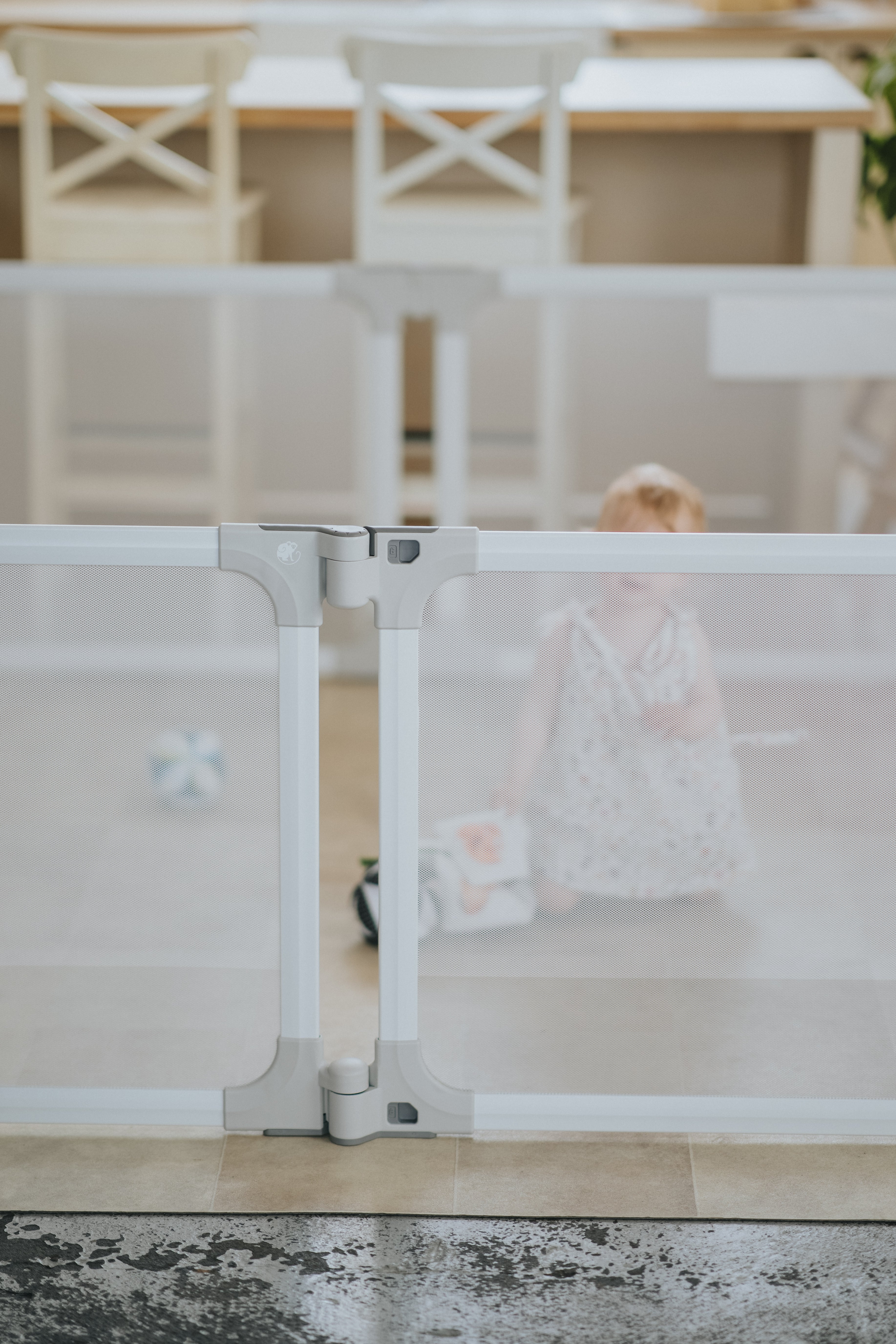 Veilige box Monkey Mum® - uitgepakt
