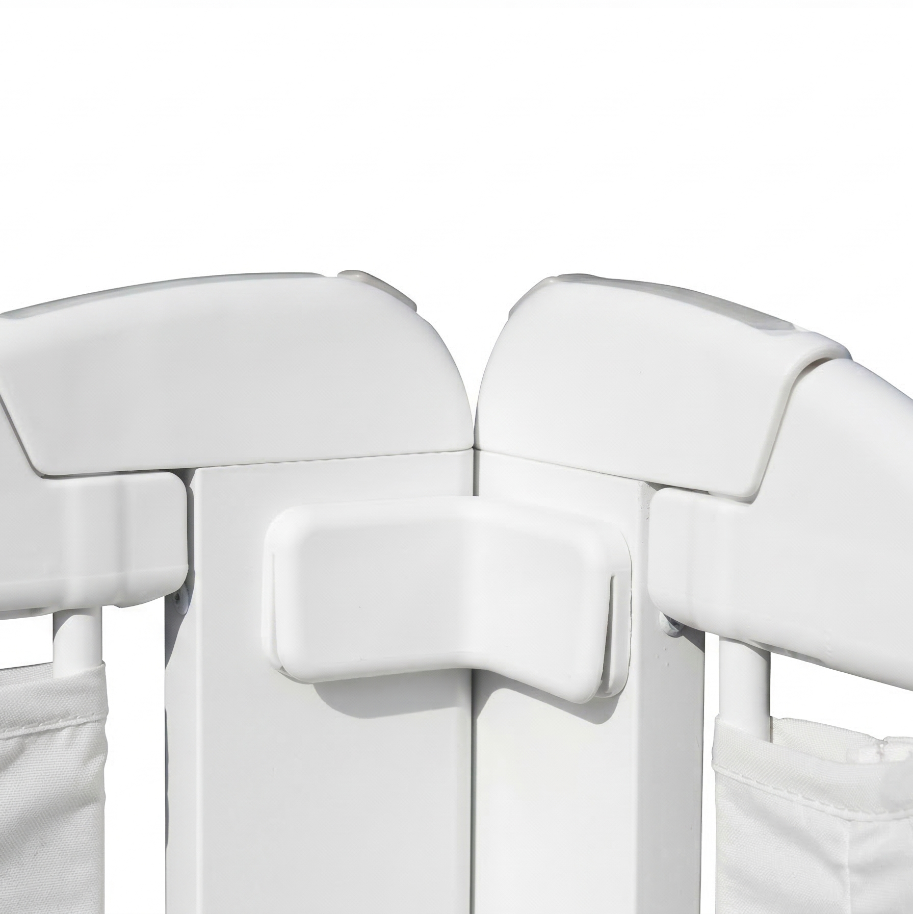 Bedhekje Monkey Mum® Premium - lichtgrijs - uitgepakt