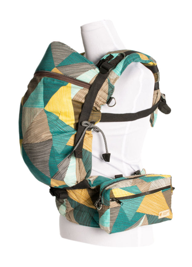 Monkey Mum® Multifunctionele heuptas voor draagzak Carrie - Betoverende geometrie