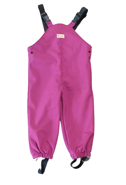 Monkey Mum® Softshelltuinbroek met membraan - Sappige framboos