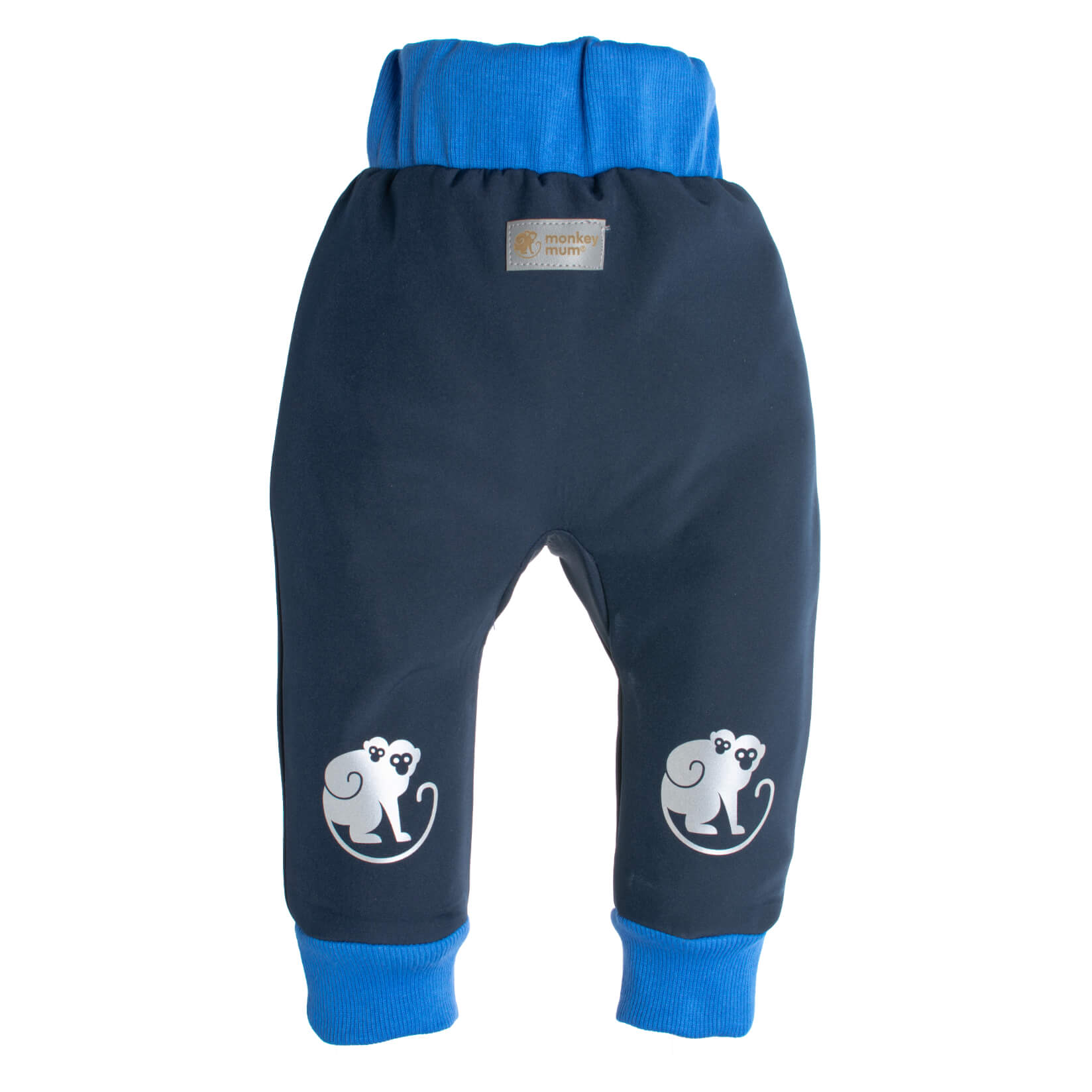 Kinder-softshellbroek met membraan Monkey Mum® - Nachthemel
