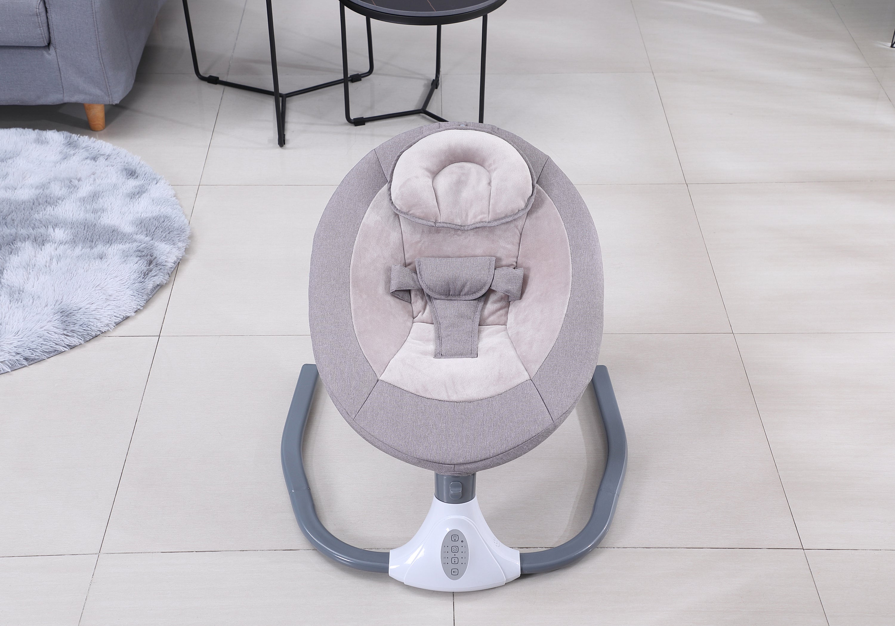Elektrische horizontale babyschommel