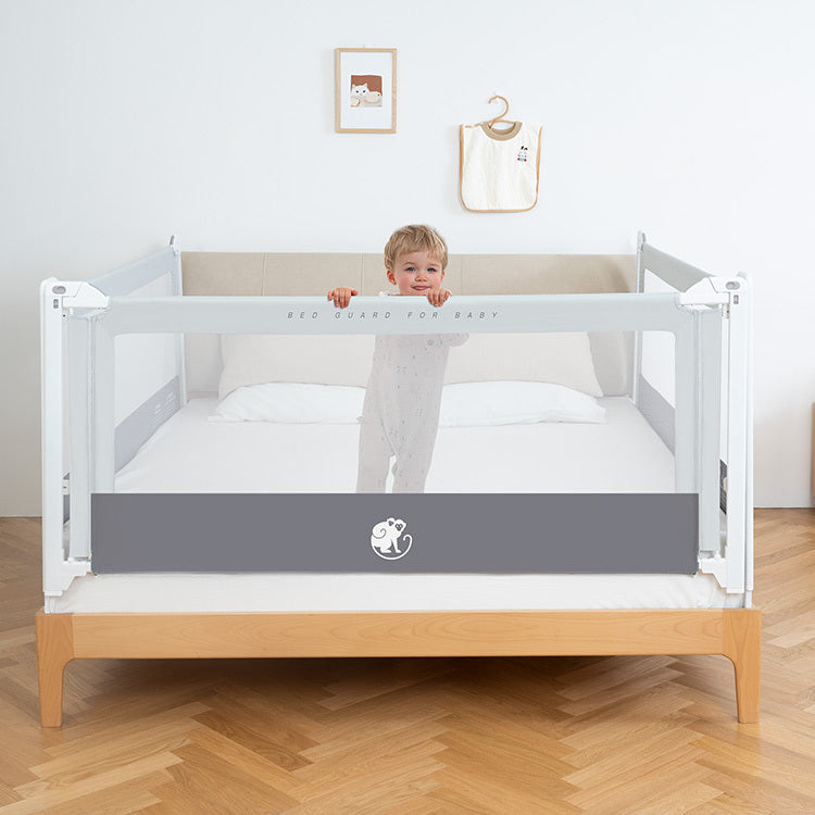 Bedhekje Monkey Mum® Popular - lichtgrijs
