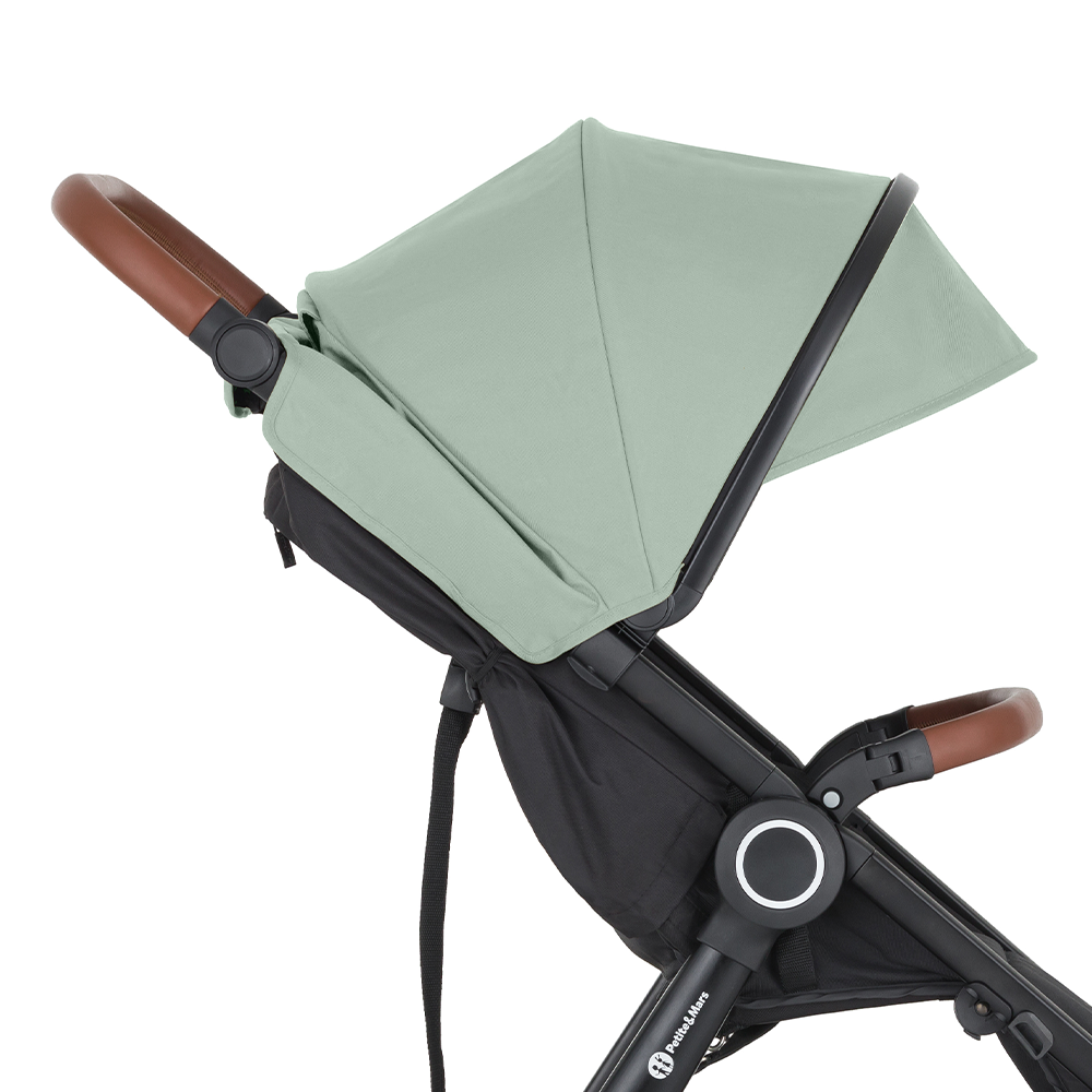 PETITE&MARS Kap voor de Street2 kinderwagen Iron Green