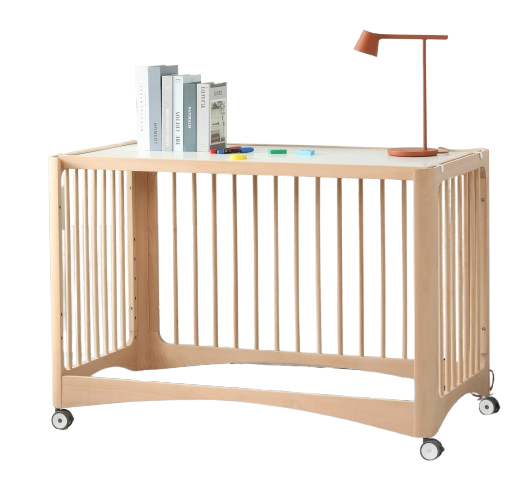 Kinderbedje 4v1 - Massief - 120x65 cm