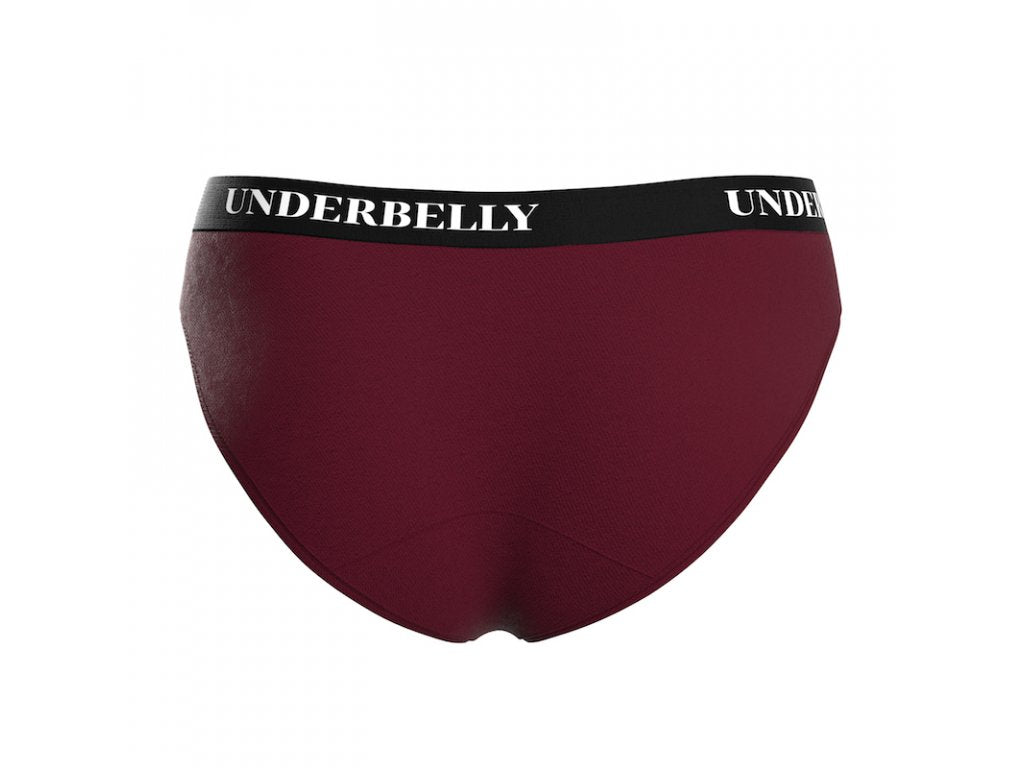Menstruatieslipje Onderbuikuniversum, Zwakkere menstruatie - bordeaux