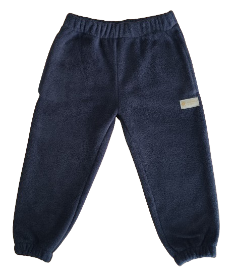 Monkey Mum® Fleecesweatbroek - Donkerblauw